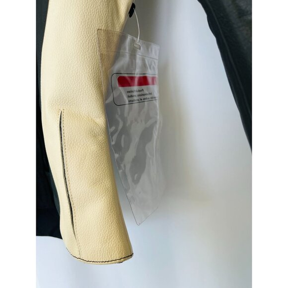 NWT Hein Gericke Women's Leather Motorcycle Jacket Sz 10 - Picture 4 of 11